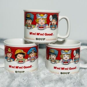 Vintage Campbell’s Soup Mug Set